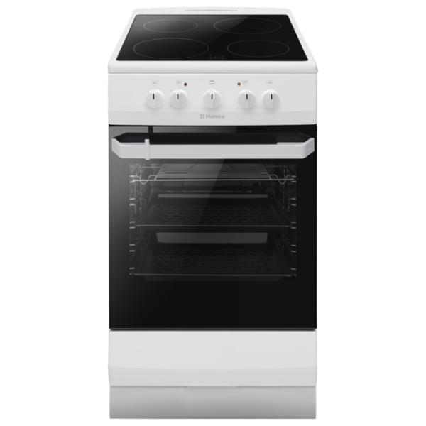 Aragaz Hansa FCCW53019 Electrică/ White/ Black photo 2 Aragaz Hansa FCCW53019 Electrică/ White/ Black photo 2