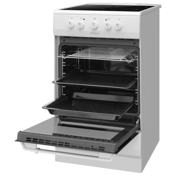 Aragaz Hansa FCCW53019 Electrică/ White/ Black photo 4 Aragaz Hansa FCCW53019 Electrică/ White/ Black photo 4