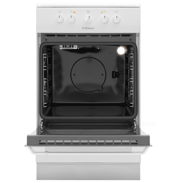 Aragaz Hansa FCCW53019 Electrică/ White/ Black photo 5 Aragaz Hansa FCCW53019 Electrică/ White/ Black photo 5