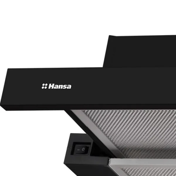 Вытяжка Hansa OTP6243BGH Телескопическая/ Черный/ Серый photo 2