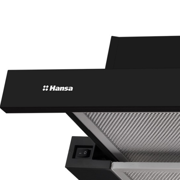Вытяжка Hansa OTP6243BGH Телескопическая/ Черный/ Серый photo 2
