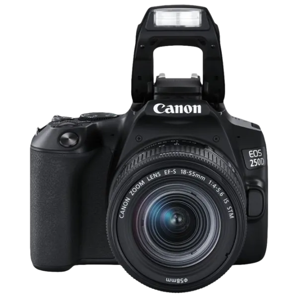 Фотоаппарат Canon EOS 250D Kit CMOS/ Черный photo 2