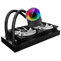 Cooler cu lichid Deepcool CASTLE 240 RGB V2 Hidrodinamic/ 1800 rpm photo 4