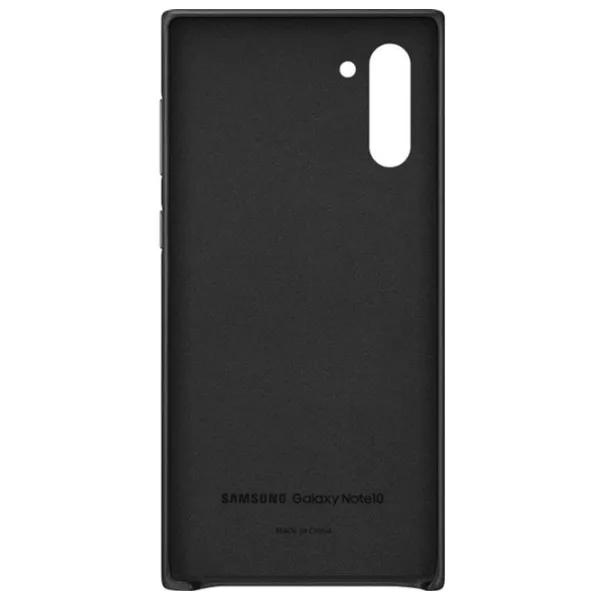 Husă pentru smartphone Samsung Galaxy Note 10 Samsung/ Back/ TPU/ Black photo 4