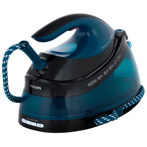 Утюг Philips GC7833/ 80 С парогенератором/ 2400 Вт/ Фиолетовый photo 2