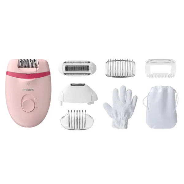 Epilator Philips BRE285/ 00 Uscată/ Pink Pink photo 6