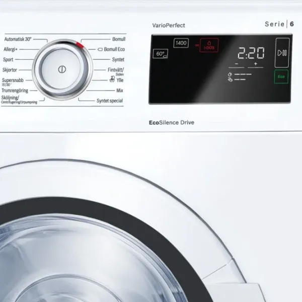 Стиральная машина Bosch WAT286I7SN 7 кг / 1400 об/мин / Белый photo 4 Стиральная машина Bosch WAT286I7SN 7 кг / 1400 об/мин / Белый photo 4