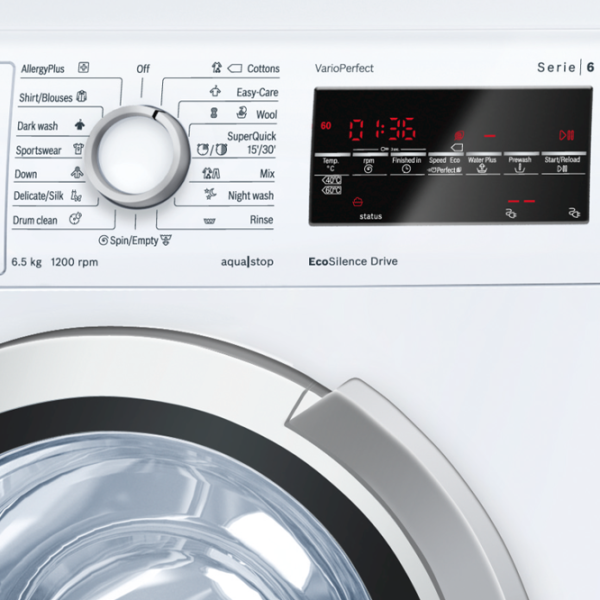 Mașină de spălat Bosch WLT24440BY 6.5 kg / 1200 rpm / White photo 3 Mașină de spălat Bosch WLT24440BY 6.5 kg / 1200 rpm / White photo 3