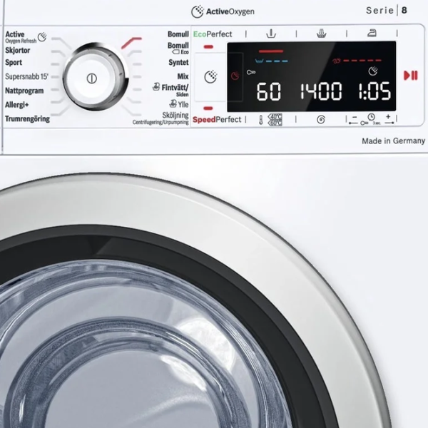 Стиральная машина Bosch WAW28768SN 8 кг / 1400 об/мин / Белый photo 3 Стиральная машина Bosch WAW28768SN 8 кг / 1400 об/мин / Белый photo 3
