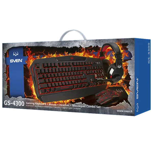 Клавиатура Sven GS-4300 Combo Проводная/ Черный photo 9