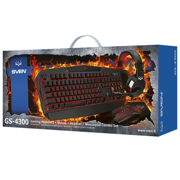 Клавиатура Sven GS-4300 Combo Проводная/ Черный photo 9