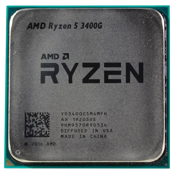 Процессор AMD Ryzen 5 3400G Box AM4/ 3.70 ГГц - 4.20 ГГц photo 2