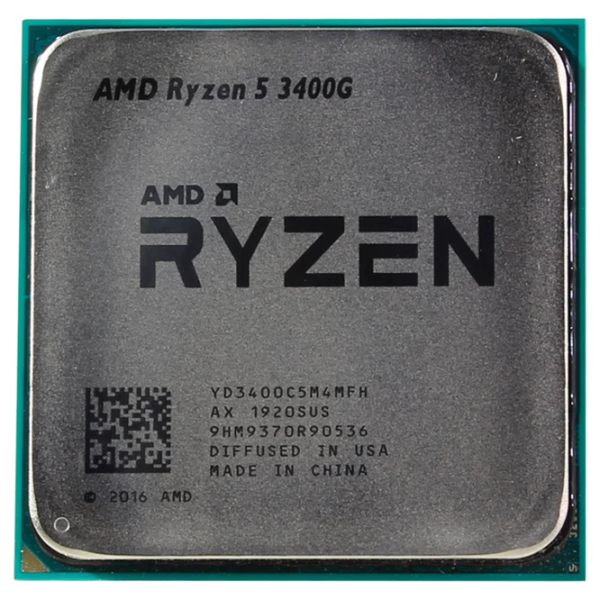 Процессор AMD Ryzen 5 3400G Box AM4/ 3.70 ГГц - 4.20 ГГц photo 2