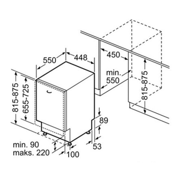 Посудомоечная машина Bosch SPV46MX00E Узкая/ Белый photo 2