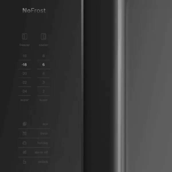 Frigider Bosch KAN92LB35 Side by Side 592 l / 175.6 cm / Black photo 5