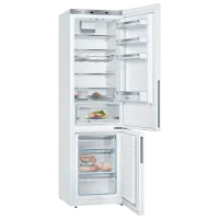 Frigider Bosch KGE39VW4A cu congelator jos 337 l / 201 cm / White photo 2