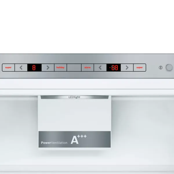 Frigider Bosch KGE39VW4A cu congelator jos 337 l / 201 cm / White photo 3
