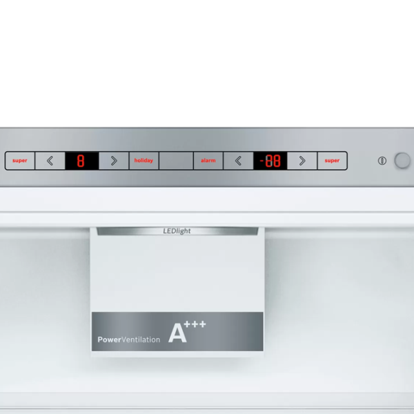 Frigider Bosch KGE39VW4A cu congelator jos 337 l / 201 cm / White photo 3