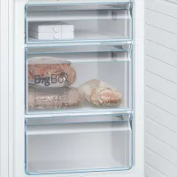 Frigider Bosch KGE39VW4A cu congelator jos 337 l / 201 cm / White photo 6