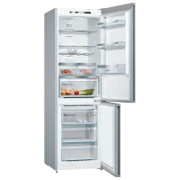 Frigider Bosch KGN36IJ3A cu congelator jos 324 l / 186 cm / Gray photo 2