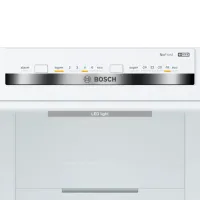 Frigider Bosch KGN36IJ3A cu congelator jos 324 l / 186 cm / Gray photo 3