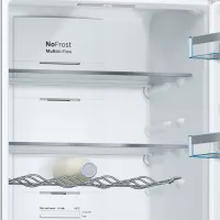 Frigider Bosch KGN36IJ3A cu congelator jos 324 l / 186 cm / Gray photo 4