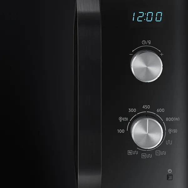 Микроволновая печь Samsung MG23K3614AS/ BW Отдельно стоящий/ 800 Вт/ Серебристый photo 6