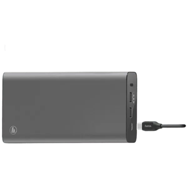 Power Bank Hama 183358 PD-27W60 anthracite 26800 мАч/ Черный photo 3 Power Bank Hama 183358 PD-27W60 anthracite 26800 мАч/ Черный photo 3
