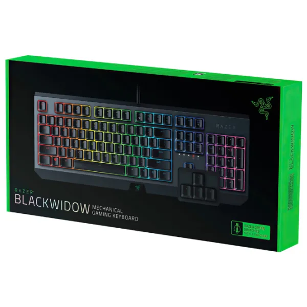 Tastatură Razer BlackWidow Green Switch Cu fir/ Black photo 5