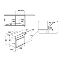 Cuptor încorporabil Whirlpool AKZ9 6220 IX 3650 W/ Inox photo 7