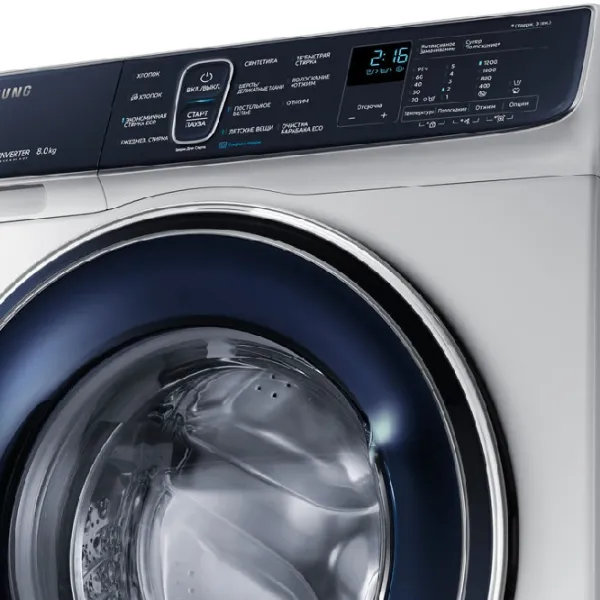 Стиральная машина Samsung WW80K52E61SDBY 8 кг / 1200 об/мин / Серебряный photo 5