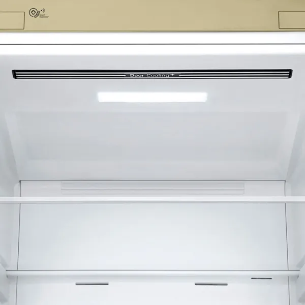 Frigider LG GA-B459BEKL cu congelator jos 341 l / 186 cm / Beige photo 5