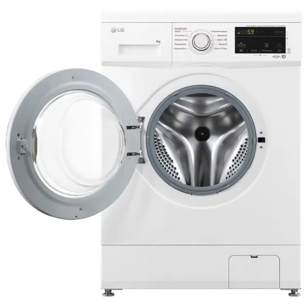 Стиральная машина LG F2J3NS0W 6 кг / 1200 об/мин / Белый photo 5 Стиральная машина LG F2J3NS0W 6 кг / 1200 об/мин / Белый photo 5