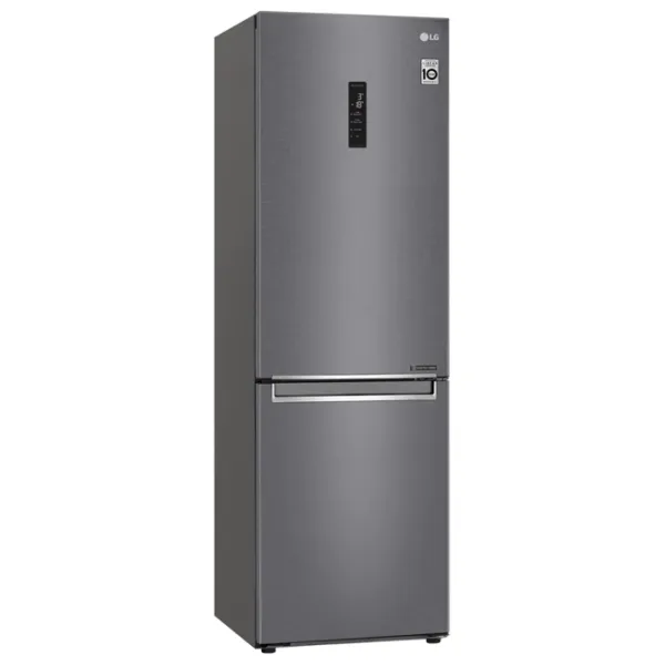 Frigider LG GA-B459SLKL cu congelator jos 341 l / 186 cm / Gray photo 2