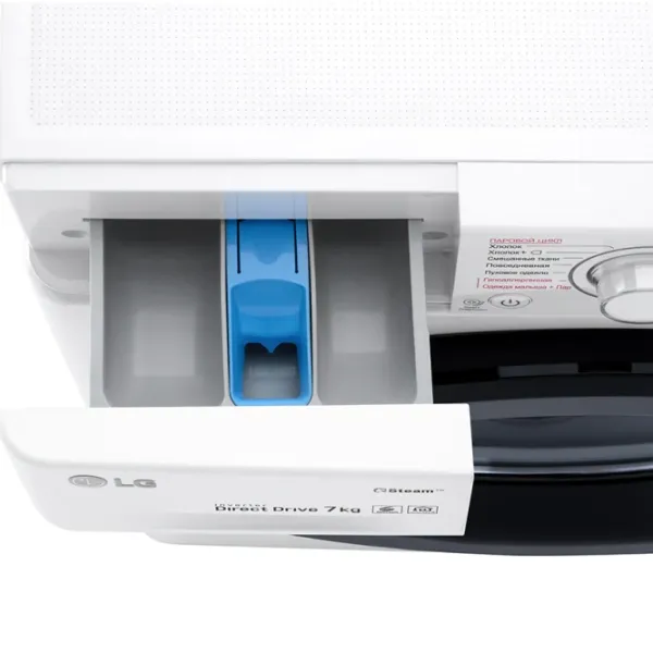 Стиральная машина LG F2M5HS6W Direct Drive/Steam/6 Motion DD/7 кг/Белый photo 10 Стиральная машина LG F2M5HS6W Direct Drive/Steam/6 Motion DD/7 кг/Белый photo 10