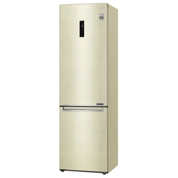 Frigider LG GA-B509SEDZ cu congelator jos 384 l / 203 cm / Beige photo 2