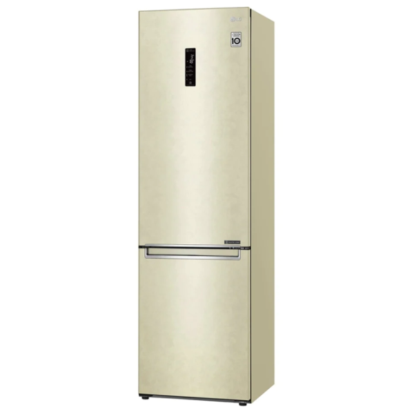 Frigider LG GA-B509SEDZ cu congelator jos 384 l / 203 cm / Beige photo 2