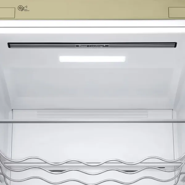 Frigider LG GA-B509SEDZ cu congelator jos 384 l / 203 cm / Beige photo 7