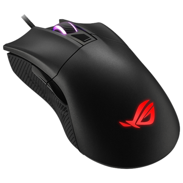 Mouse Asus ROG Gladius II Core USB/ Black photo 2 Mouse Asus ROG Gladius II Core USB/ Black photo 2