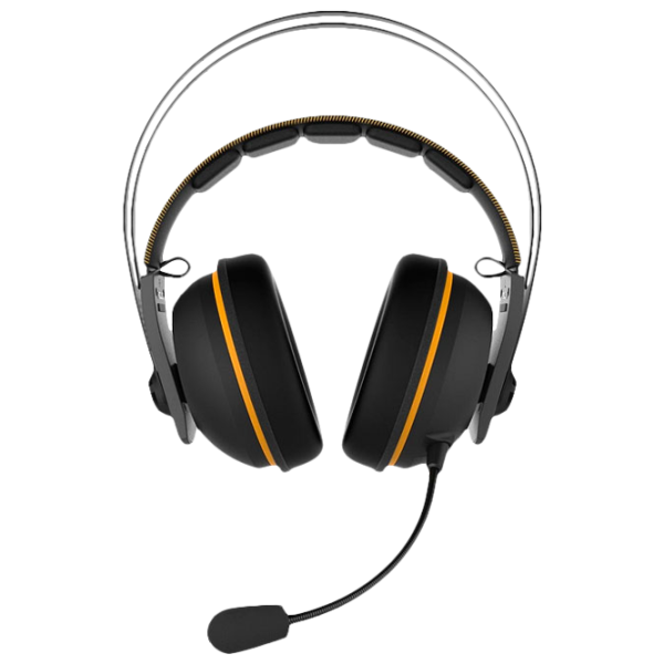 Căști Asus Tuf H7 Black Yellow Cu fir/ Gaming photo 3 Căști Asus Tuf H7 Black Yellow Cu fir/ Gaming photo 3