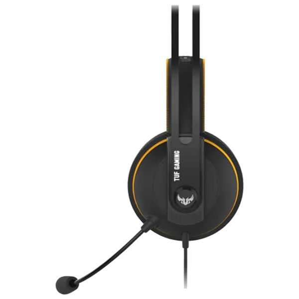 Căști Asus Tuf H7 Black Yellow Cu fir/ Gaming photo 4 Căști Asus Tuf H7 Black Yellow Cu fir/ Gaming photo 4