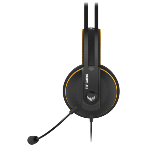 Căști Asus Tuf H7 Black Yellow Cu fir/ Gaming photo 4 Căști Asus Tuf H7 Black Yellow Cu fir/ Gaming photo 4
