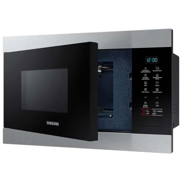 Микроволновая печь Samsung MG22M8074AT/ BW Встраиваемый/ 850 Вт/ Черный photo 4 Микроволновая печь Samsung MG22M8074AT/ BW Встраиваемый/ 850 Вт/ Черный photo 4