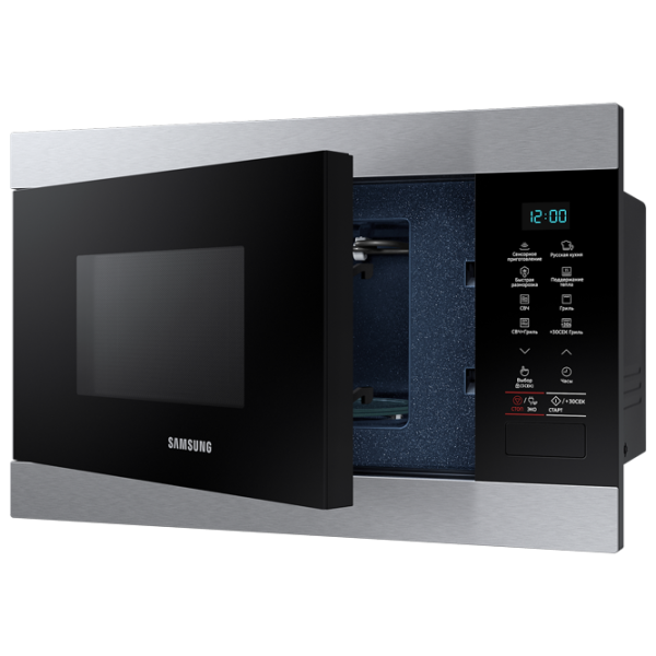 Микроволновая печь Samsung MG22M8074AT/ BW Встраиваемый/ 850 Вт/ Черный photo 4 Микроволновая печь Samsung MG22M8074AT/ BW Встраиваемый/ 850 Вт/ Черный photo 4