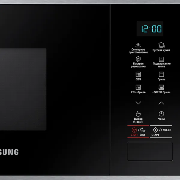 Микроволновая печь Samsung MG22M8074AT/ BW Встраиваемый/ 850 Вт/ Черный photo 7 Микроволновая печь Samsung MG22M8074AT/ BW Встраиваемый/ 850 Вт/ Черный photo 7