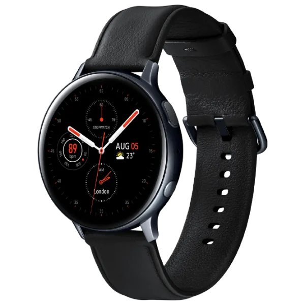 Ceas inteligent Samsung Galaxy Watch Active 2 1.4"/ R820/ Black photo 2
