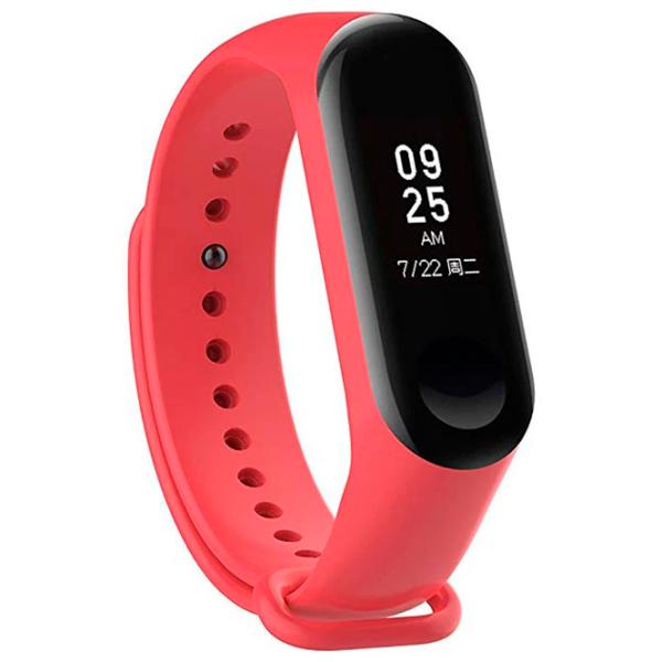 Curelușă Xiaomi Mi Band 3 Sport Silicon/ Red photo 2 Curelușă Xiaomi Mi Band 3 Sport Silicon/ Red photo 2