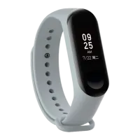 Bratara Mi Band 3/Mi Band 4 Silicon Xiaomi Gray 19.8 mm/ Gray photo 2