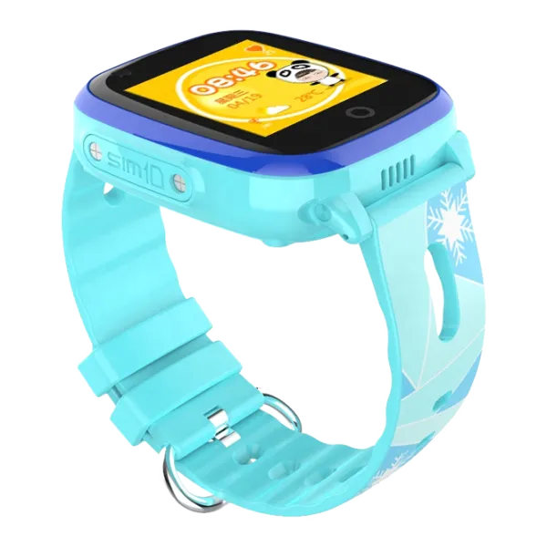 Ceas pentru copii cu GPS Wonlex KT10 4G 1.4"/ Blue photo 2