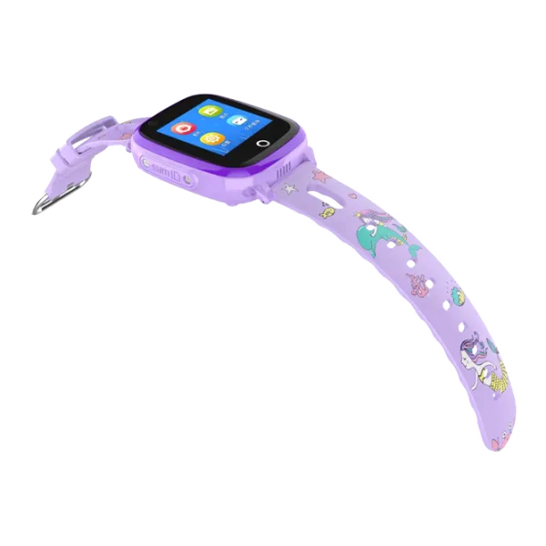 Ceas pentru copii cu GPS Wonlex KT10 4G 1.4"/ Purple photo 2